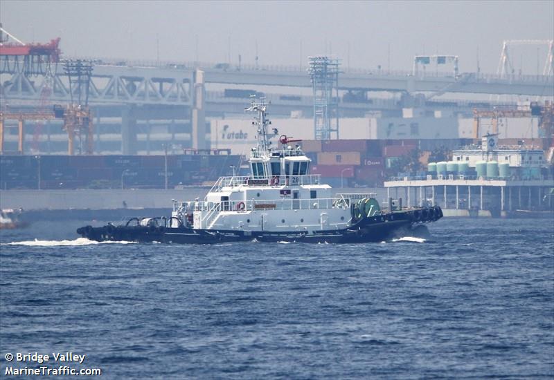 amagi maru (Tug) - IMO , MMSI 431011481, Call Sign JD4385 under the flag of Japan