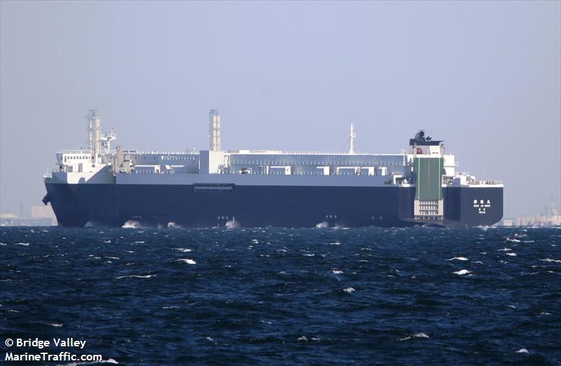 shinju maru (Ro-Ro Cargo Ship) - IMO 9853204, MMSI 431014134, Call Sign JD4611 under the flag of Japan