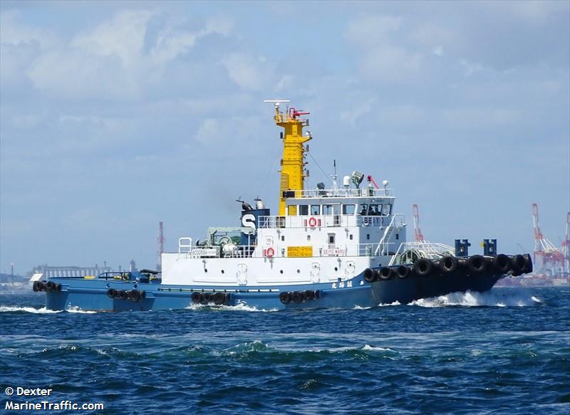 seiyo maru (Tug) - IMO , MMSI 431301711, Call Sign JI3719 under the flag of Japan