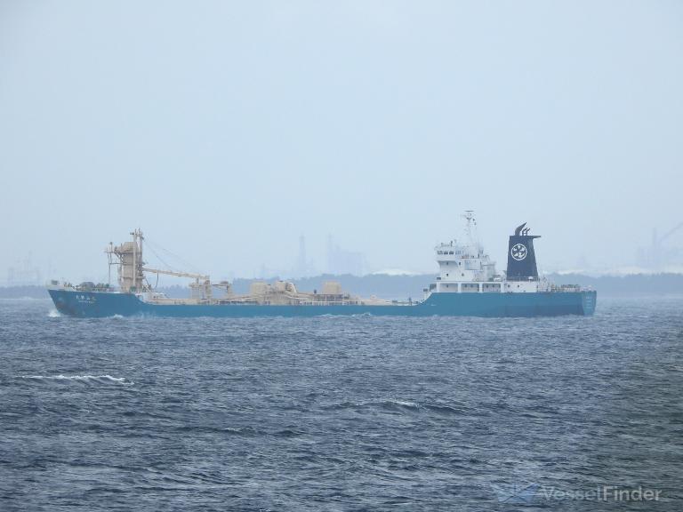 tenpaizan maru (Cement Carrier) - IMO 9316696, MMSI 431602283, Call Sign JD2032 under the flag of Japan