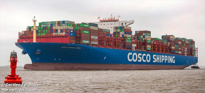 cosco gemini (Container Ship) - IMO 9783526, MMSI 477154700, Call Sign VRRO3 under the flag of Hong Kong