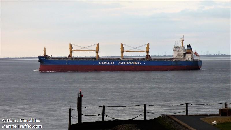 feng li hai (Bulk Carrier) - IMO 9747534, MMSI 477850200, Call Sign VRQJ6 under the flag of Hong Kong