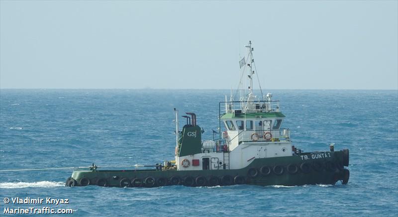 tb.gunta 1 (Tug) - IMO , MMSI 525020253, Call Sign YDA3636 under the flag of Indonesia