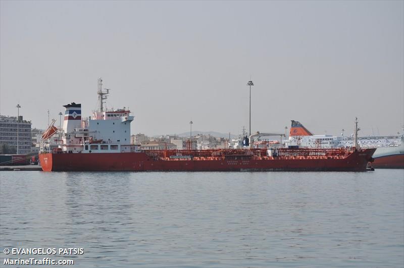 sea power (Chemical/Oil Products Tanker) - IMO 9322126, MMSI 538002814, Call Sign V7LV4 under the flag of Marshall Islands