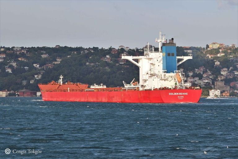 golden behike (Bulk Carrier) - IMO 9722417, MMSI 538006354, Call Sign V7MG2 under the flag of Marshall Islands