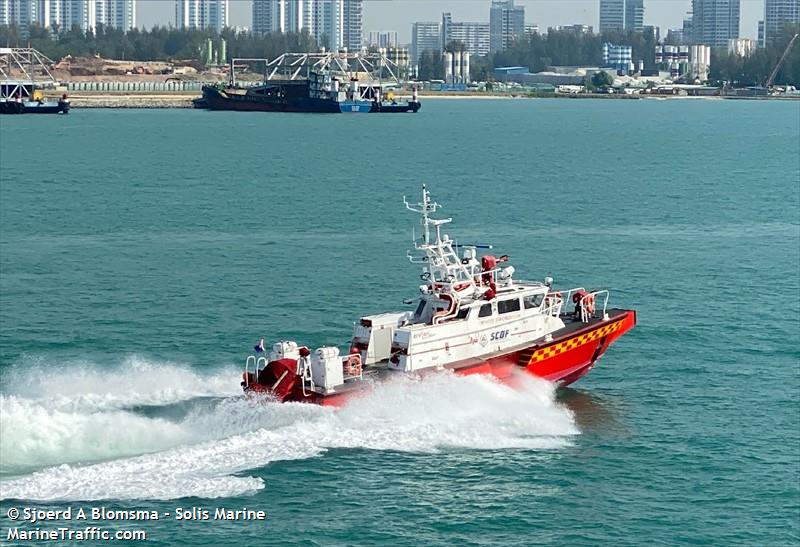 scdf white swordfish (SAR) - IMO , MMSI 566000030 under the flag of Singapore