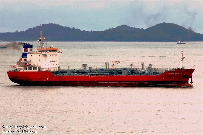 petrolimex 14 (Chemical/Oil Products Tanker) - IMO 9404168, MMSI 574401000, Call Sign 3WXE under the flag of Vietnam