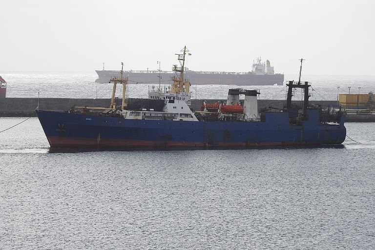 forsa (Fish Factory Ship) - IMO 8721208, MMSI 613003740, Call Sign TJMC10 under the flag of Cameroon