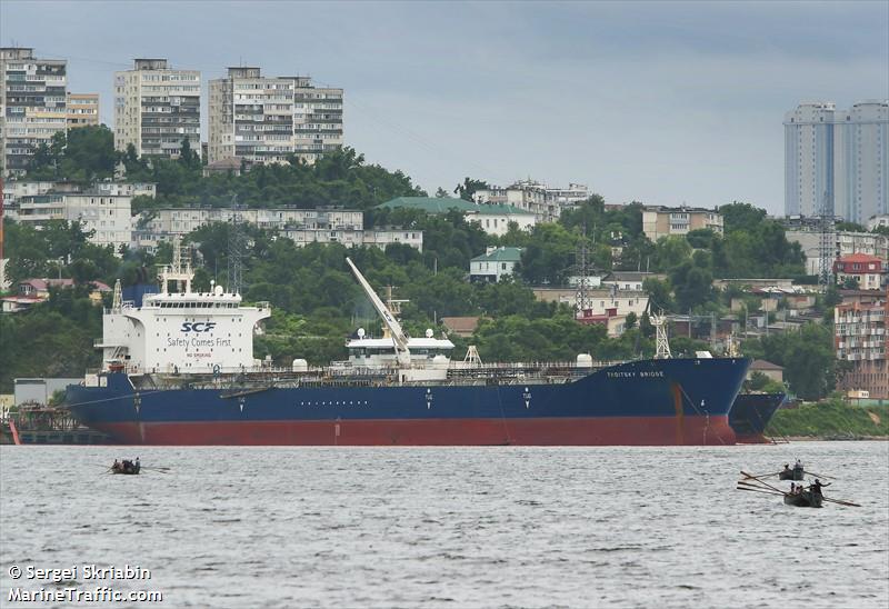 troitsky bridge (Crude Oil Tanker) - IMO 9258167, MMSI 636011643, Call Sign A8AP7 under the flag of Liberia