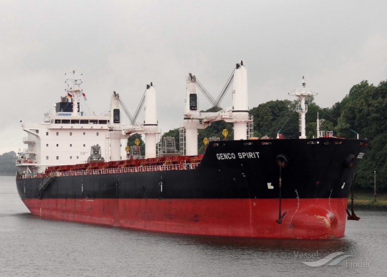 montevideo (Bulk Carrier) - IMO 9450777, MMSI 636014799, Call Sign A8WP5 under the flag of Liberia
