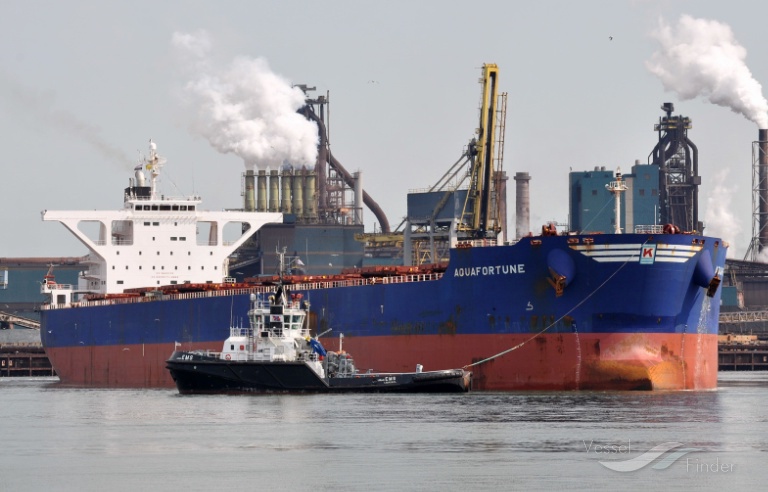 mv aquafortune (Bulk Carrier) - IMO 9426427, MMSI 636015168, Call Sign A8ZA6 under the flag of Liberia