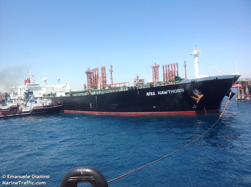 afra hawthorn (Crude Oil Tanker) - IMO 9247780, MMSI 636015934, Call Sign D5DO7 under the flag of Liberia