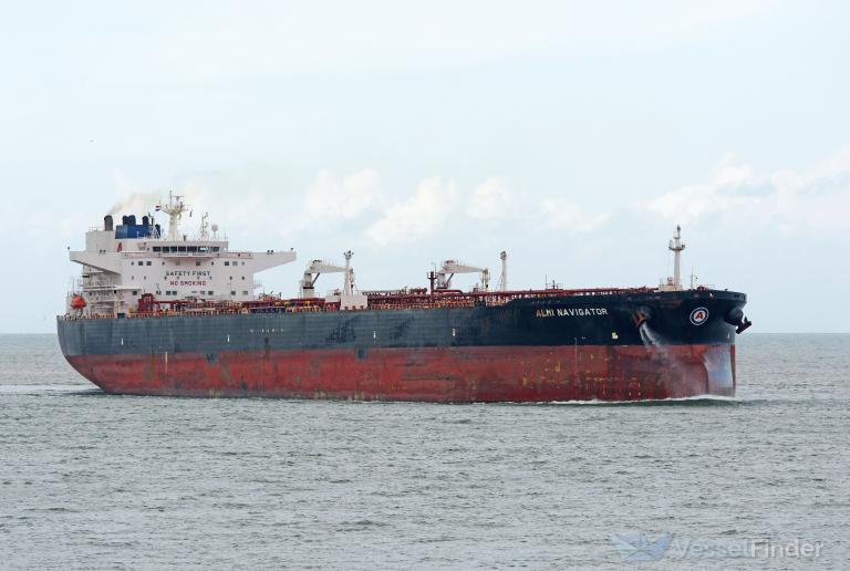 almi navigator (Crude Oil Tanker) - IMO 9579561, MMSI 636015997, Call Sign D5DX8 under the flag of Liberia