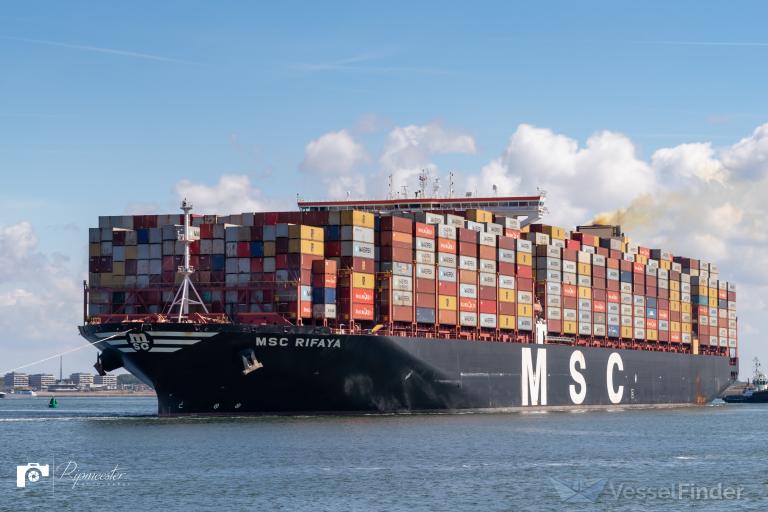 msc rifaya (Container Ship) - IMO 9767388, MMSI 636017685, Call Sign D5MF9 under the flag of Liberia