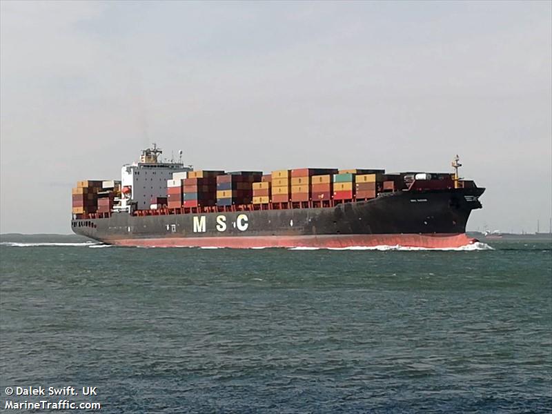 msc sarah (Container Ship) - IMO 9181675, MMSI 636018320, Call Sign D5PE8 under the flag of Liberia