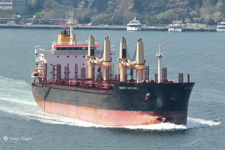 orient accord (Bulk Carrier) - IMO 9467627, MMSI 636018330, Call Sign D5PF9 under the flag of Liberia