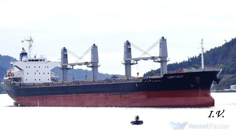lady lilly (Bulk Carrier) - IMO 9642021, MMSI 636018886, Call Sign D5RV7 under the flag of Liberia