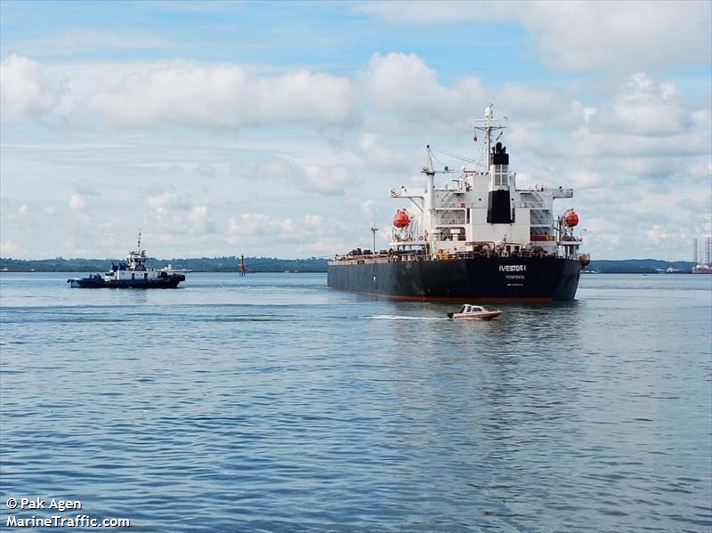 ivestos i (Bulk Carrier) - IMO 9294472, MMSI 636019439, Call Sign D5UN5 under the flag of Liberia