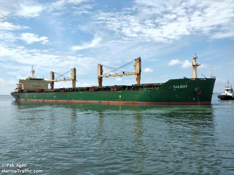 talbot (Bulk Carrier) - IMO 9453212, MMSI 636019922, Call Sign D5WU4 under the flag of Liberia