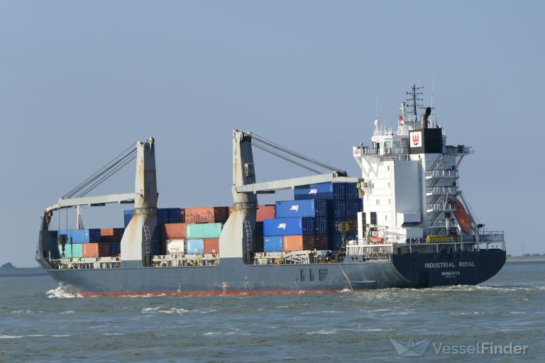 industrial royal (General Cargo Ship) - IMO 9267754, MMSI 636092312, Call Sign D5AG9 under the flag of Liberia