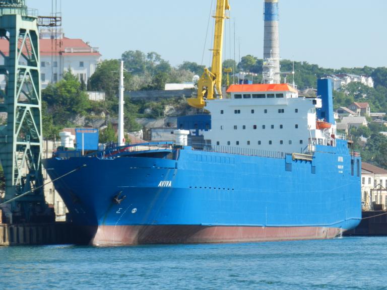 aviva (Ro-Ro Cargo Ship) - IMO 8030283, MMSI 671432000, Call Sign 5VCM5 under the flag of Togolese Rep