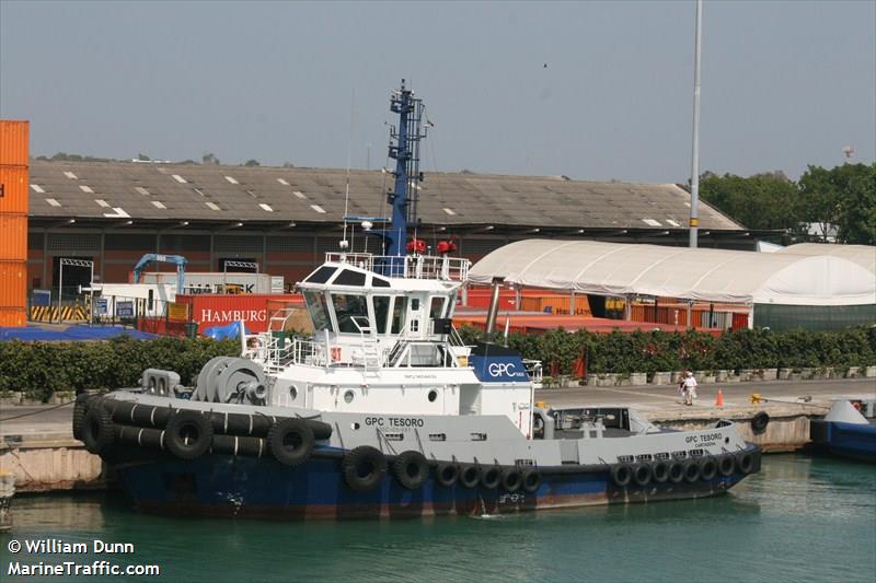 gpc tesoro (Tug) - IMO 9654438, MMSI 730151010, Call Sign HKIC2 under the flag of Colombia