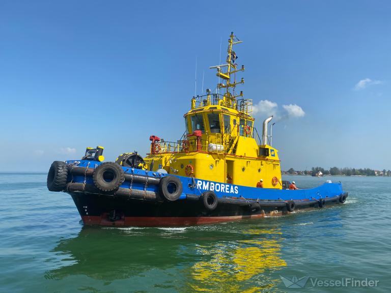 rm boreas (Tug) - IMO 9536492, MMSI 730151209, Call Sign HKJF4 under the flag of Colombia