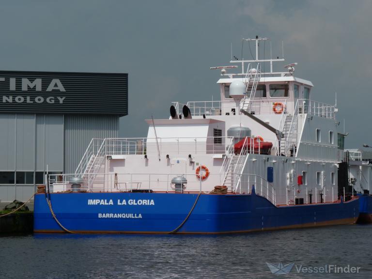impala la gloria (Towing vessel) - IMO , MMSI 730151805, Call Sign HKNE7 under the flag of Colombia