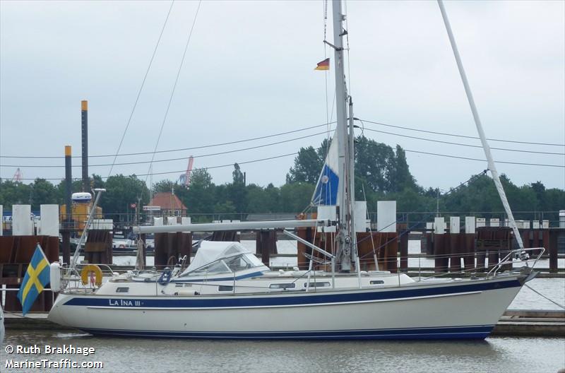 waki (Sailing vessel) - IMO , MMSI 265659160, Call Sign IK2606 under the flag of Sweden