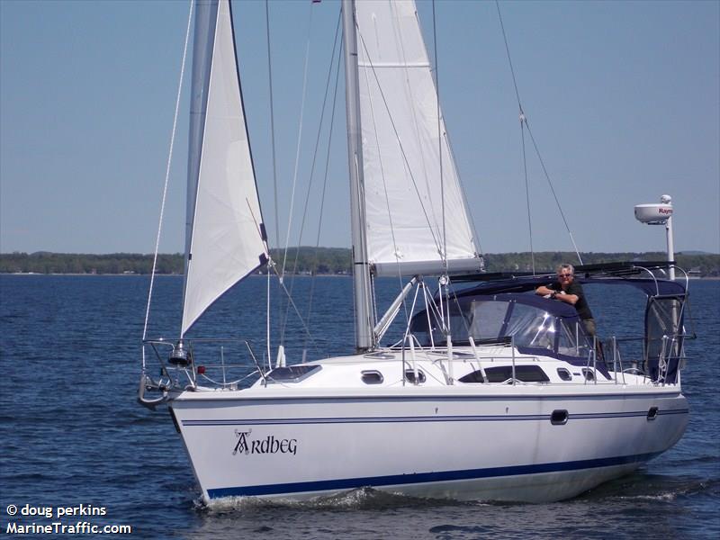 ardbeg (Sailing vessel) - IMO , MMSI 316021997, Call Sign CFN6058 under the flag of Canada