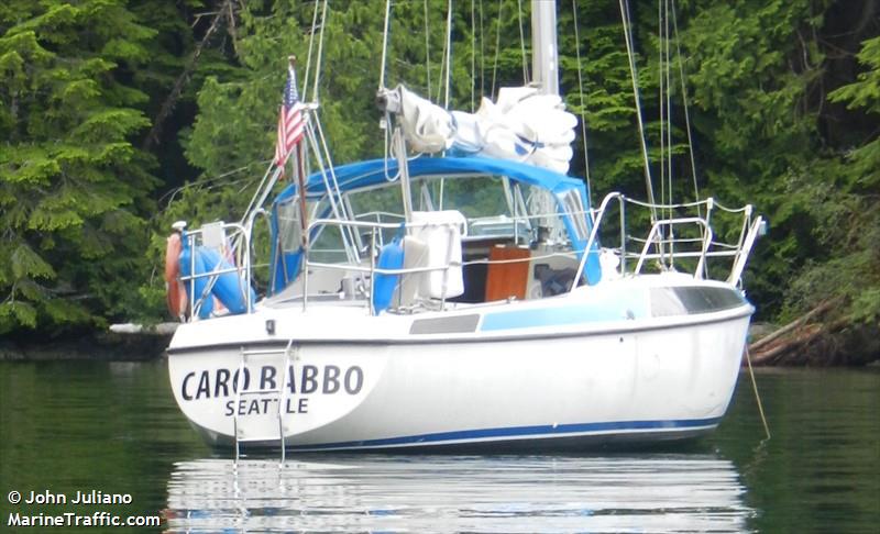 caro babbo (Sailing vessel) - IMO , MMSI 367600510, Call Sign WDH2720 under the flag of United States (USA)