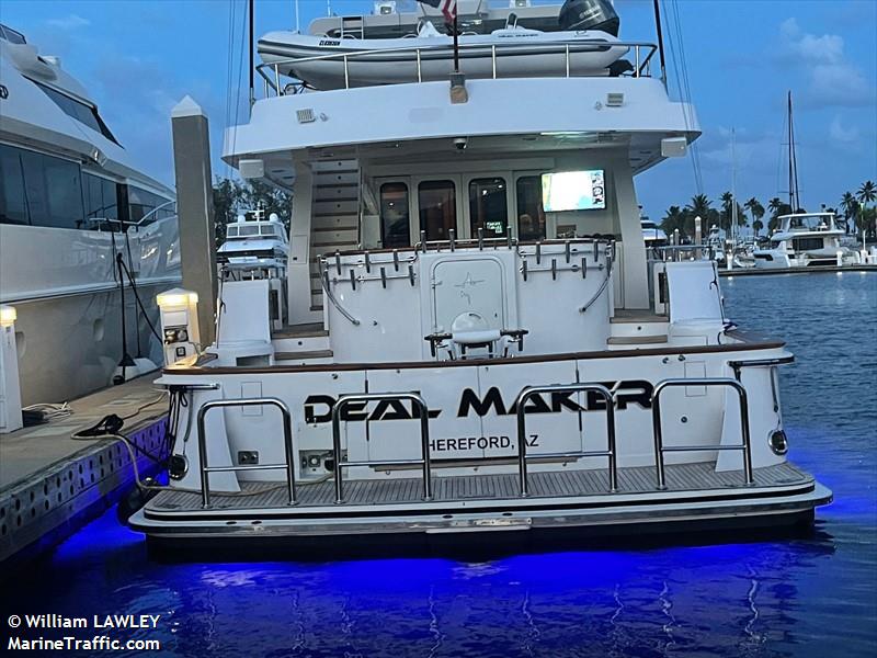 deal maker (Pleasure craft) - IMO , MMSI 368266230, Call Sign WDN2881 under the flag of United States (USA)