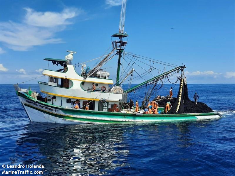 marcos antonio f (Fishing vessel) - IMO , MMSI 710257892 under the flag of Brazil