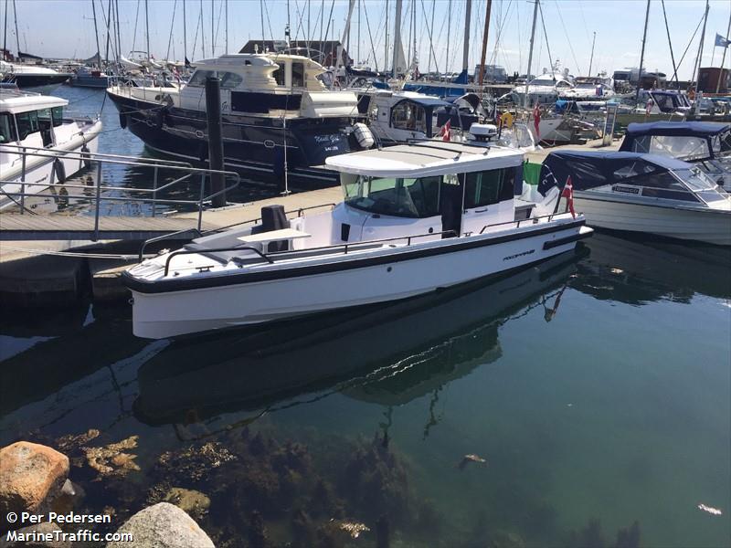 sofia (Pleasure craft) - IMO , MMSI 219027788, Call Sign XPH6402 under the flag of Denmark