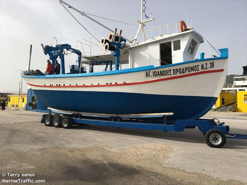 agios ioannis prodro (Fishing vessel) - IMO 8550764, MMSI 237345600, Call Sign SV9165 under the flag of Greece