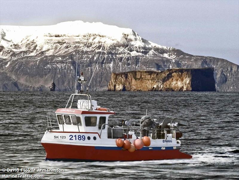lan hf13 (Fishing vessel) - IMO , MMSI 251280540, Call Sign 2189 under the flag of Iceland