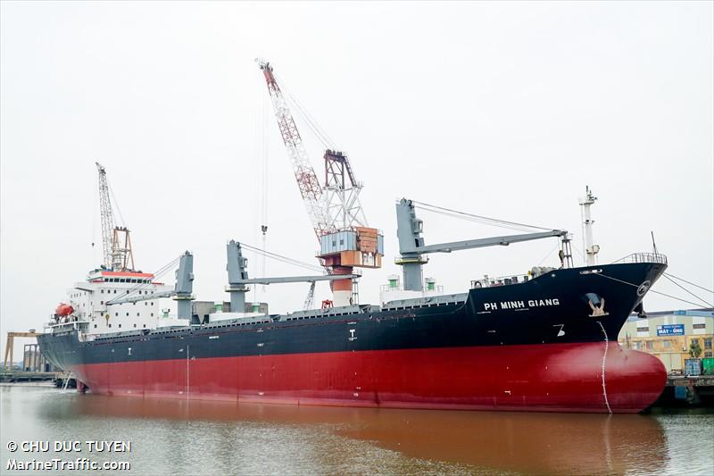 ph minh giang (Bulk Carrier) - IMO 9465722, MMSI 352001619, Call Sign 3E3677 under the flag of Panama