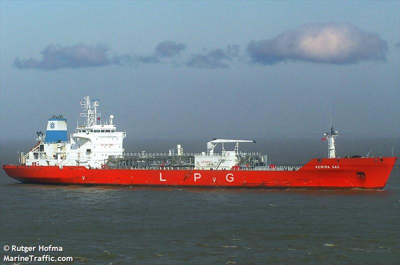 bateleur (LPG Tanker) - IMO 9045807, MMSI 352980786, Call Sign HOA5120 under the flag of Panama