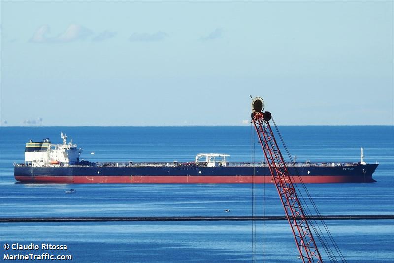 petalidi (Crude Oil Tanker) - IMO 9529475, MMSI 636021735, Call Sign 5LFL4 under the flag of Liberia