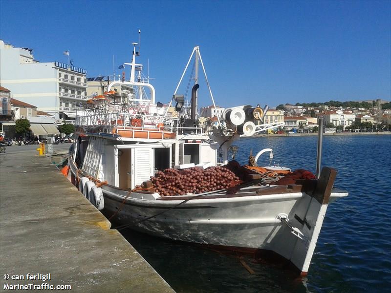 kapetan stratis (Fishing vessel) - IMO 8552530, MMSI 239222000, Call Sign SX5804 under the flag of Greece