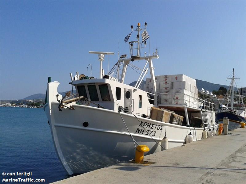christos (Fishing vessel) - IMO 8784432, MMSI 240384000, Call Sign SY6246 under the flag of Greece