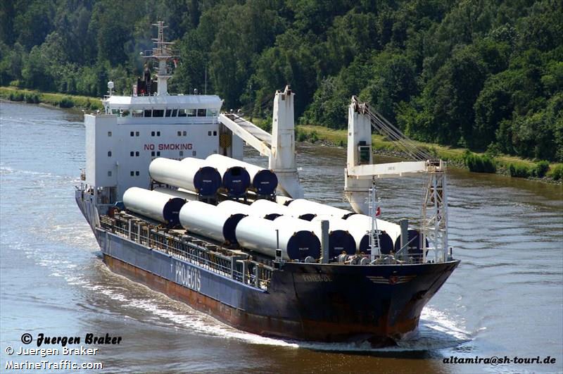 kati (General Cargo Ship) - IMO 9173214, MMSI 305167000, Call Sign V2QZ4 under the flag of Antigua & Barbuda