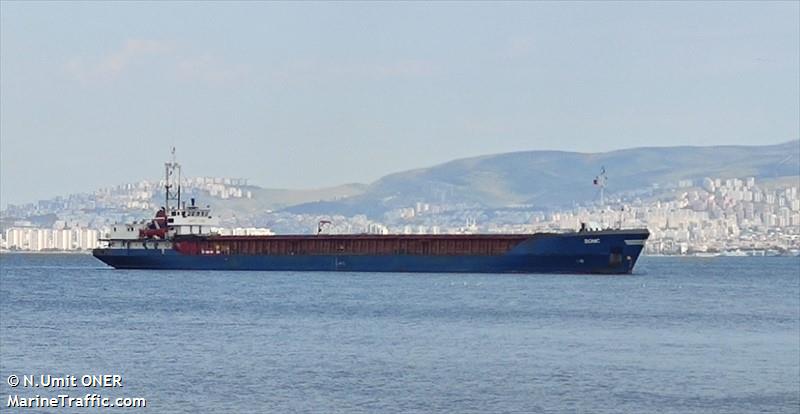 sonic (General Cargo Ship) - IMO 8324646, MMSI 341531000, Call Sign V4TB4 under the flag of St Kitts & Nevis