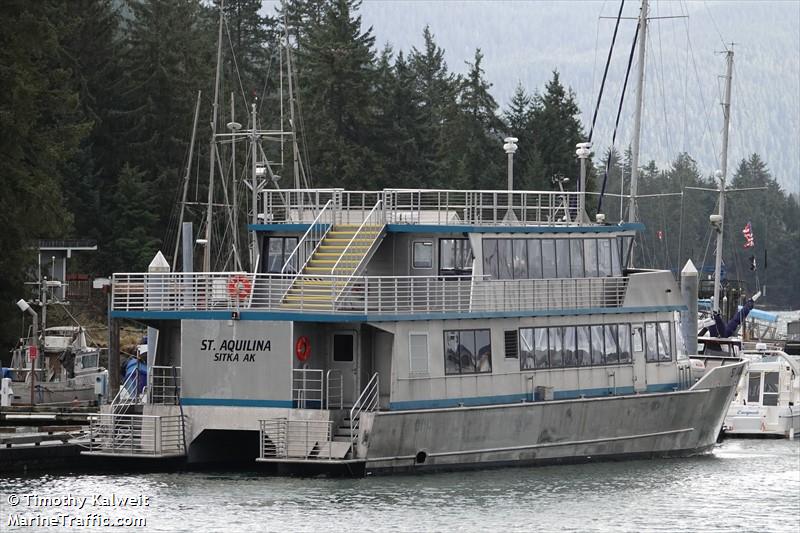 st aquilina (Passenger Ship) - IMO 8992065, MMSI 367115930, Call Sign WDD2490 under the flag of United States (USA)