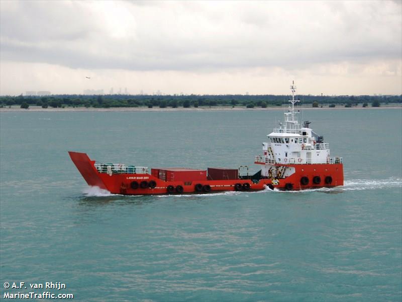 layar mas 289 (Landing Craft) - IMO , MMSI 533822000, Call Sign 9WIU8 under the flag of Malaysia