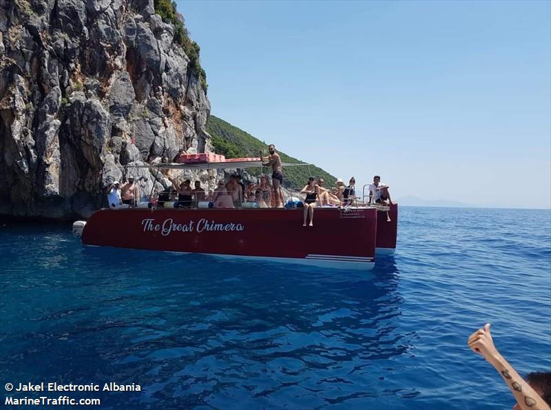 the great chimera (-) - IMO , MMSI 201000965 under the flag of Albania