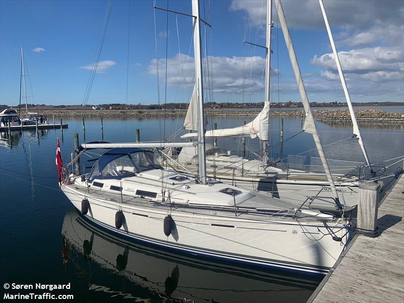 bacca (Pleasure craft) - IMO , MMSI 219015759, Call Sign XPE3420 under the flag of Denmark