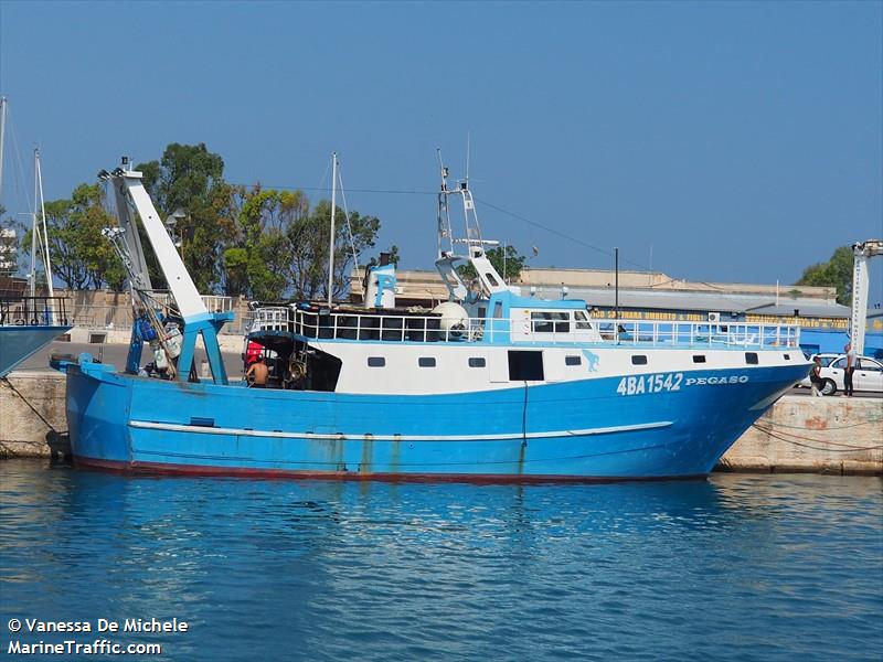 pegaso (Fishing vessel) - IMO , MMSI 247122640, Call Sign IFUB under the flag of Italy