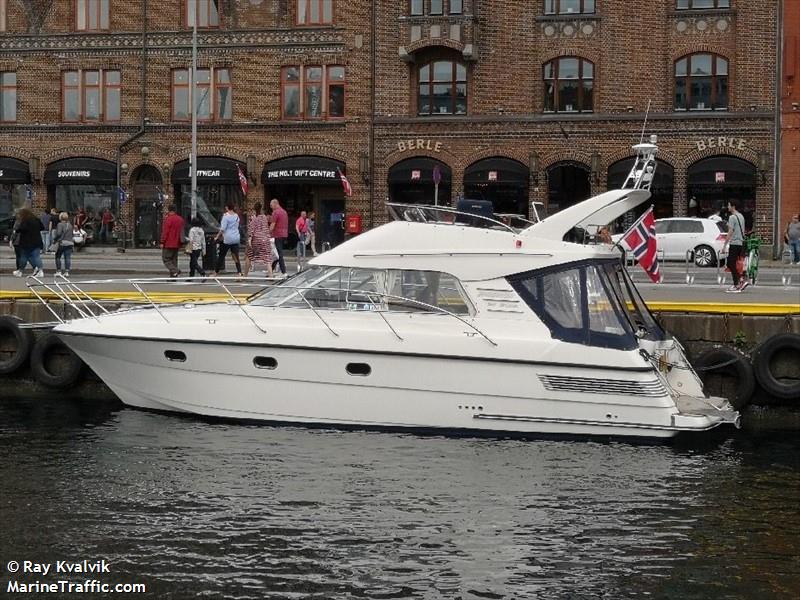cindy (Pleasure craft) - IMO , MMSI 257808790, Call Sign LG3368 under the flag of Norway