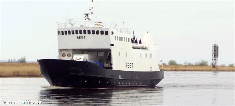 reet (Passenger/Ro-Ro Cargo Ship) - IMO 7120811, MMSI 276529000, Call Sign ESDU under the flag of Estonia